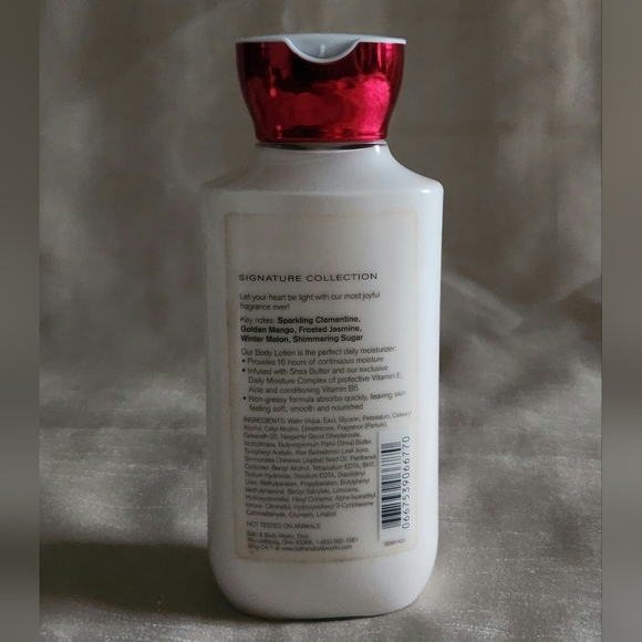 Bath and Body Works Lotions: Be Joy Ful, Winter Candy Apple & Vanilla Bean Noel - Picture 7 of 7